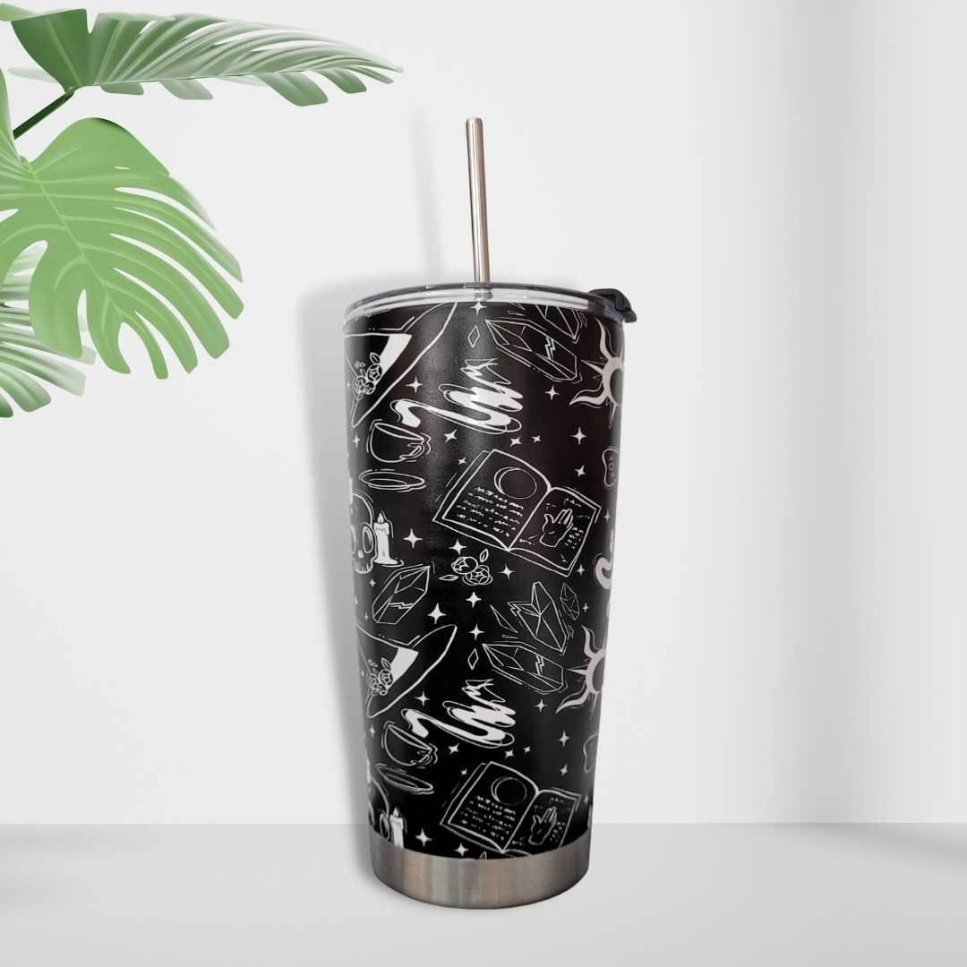 Witching Hour Tumbler 20oz (with Straw)